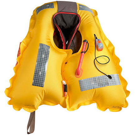 2026 Crewsaver Crewfit 180N ISO Single Automatic Lifejacket 9720BRA - Black / Red